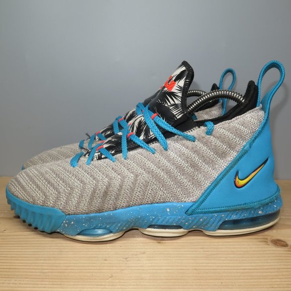 Nike Lebron XVI 16 GS South Beach Size 5.5Y - Picture 5 of 11